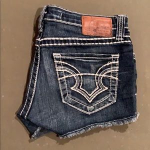 Big star jean shorts